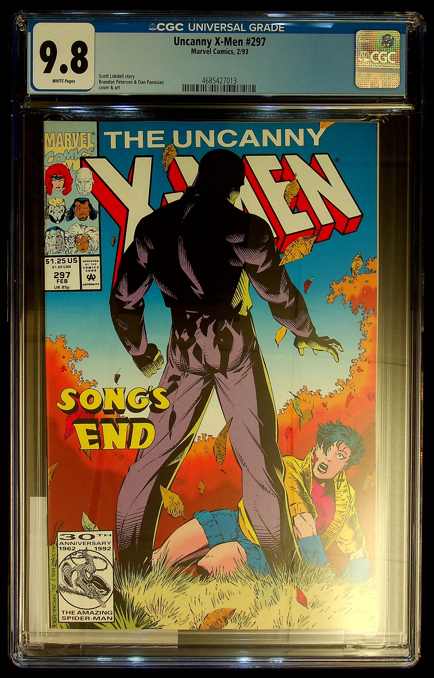 Uncanny X-Men #297 CGC 9.8