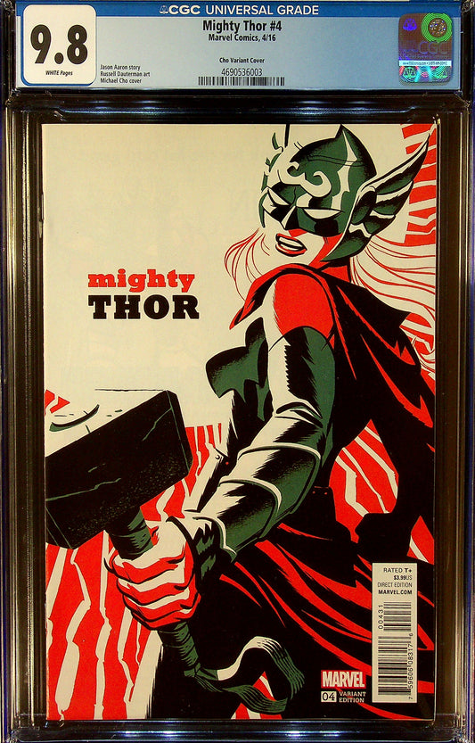 Mighty Thor #4 CGC 9.8 Cho Varaint