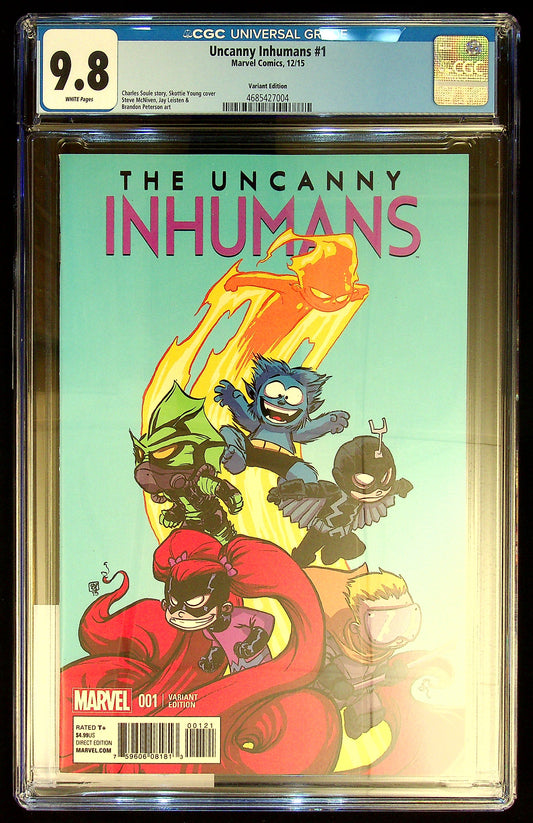 Uncanny Inhumans #1 CGC 9.8 Variant Edition
