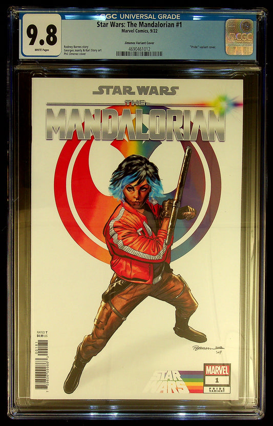 Star Wars The Mandalorian #1 CGC 9.8