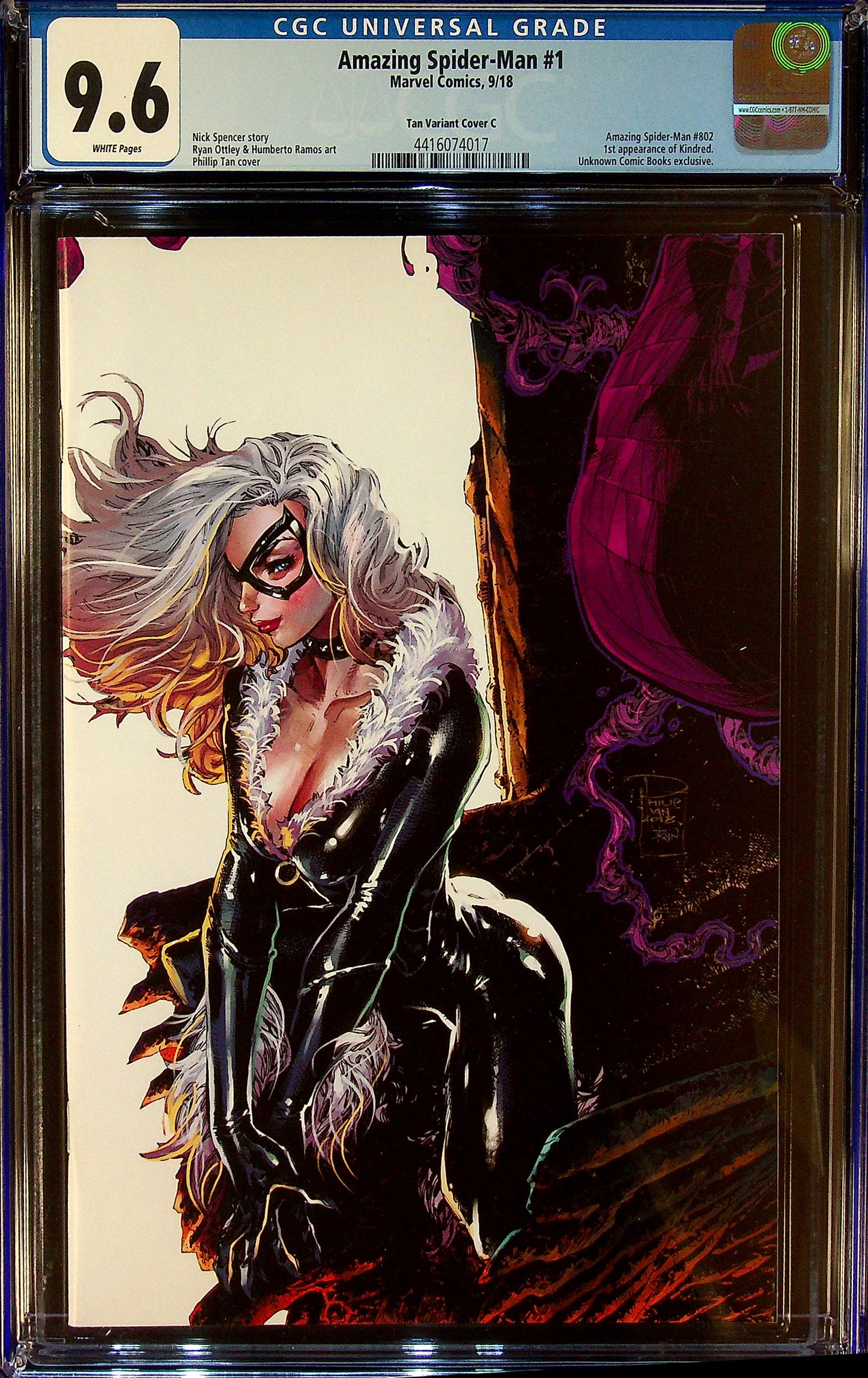 Amazing Spider-man #1 CGC 9.6 Tan Variant Cover C