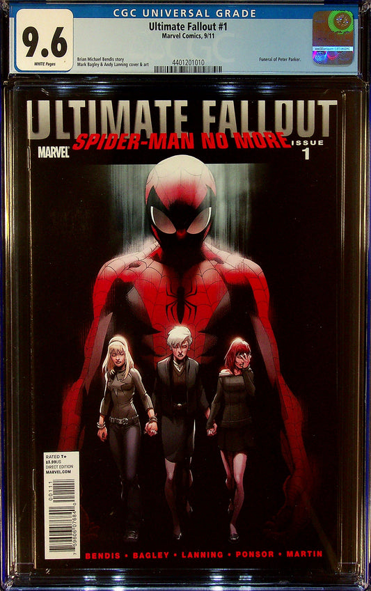 Ultimate Fallout #1 CGC 9.6