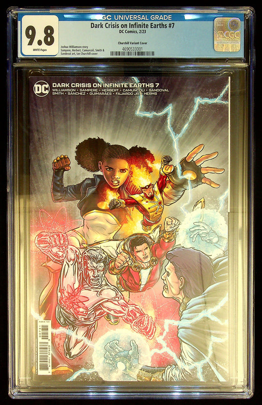 Dark Crisis on Infinte Earths #7 CGC 9.8