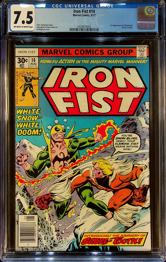 Iron Fist #14 CGC 7.5