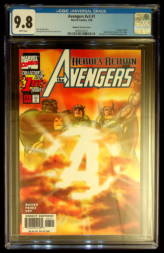 Avengers #v3 #1 CGC 9.8