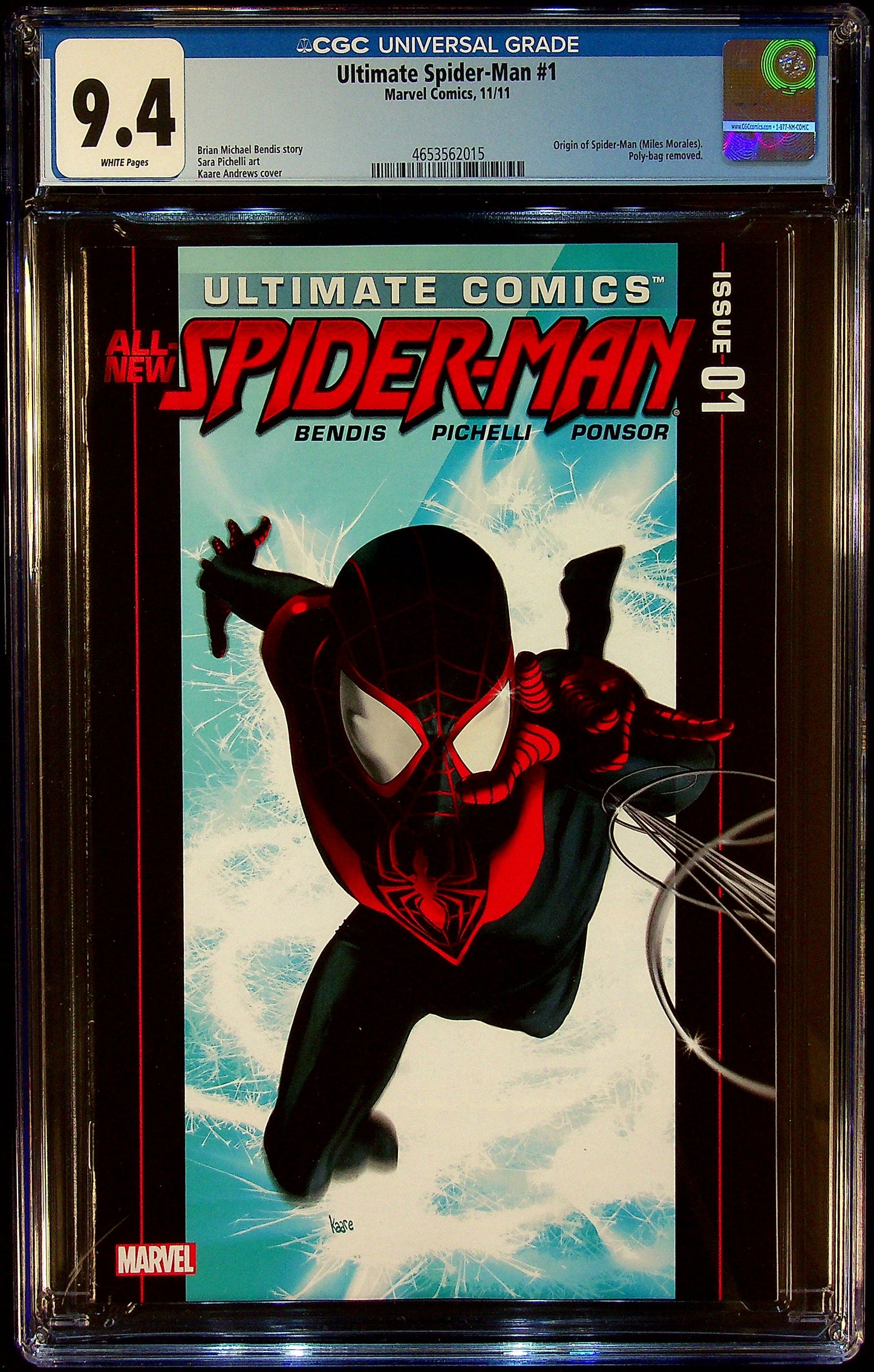 Ultimate Spider-Man #1 CGC 9.4