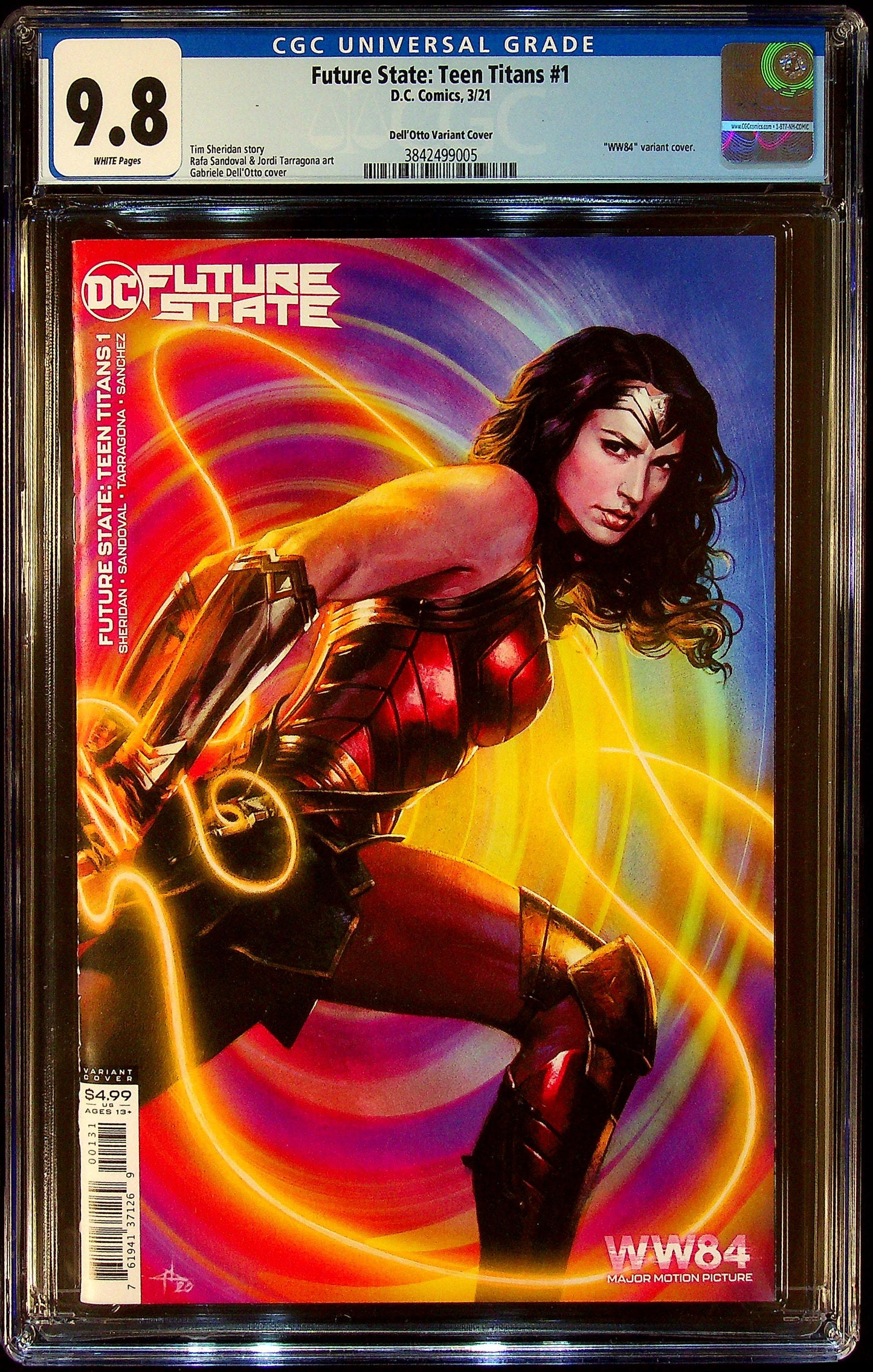 Future State: Teen Titans #1 CGC 9.8 Dell'Otto Variant