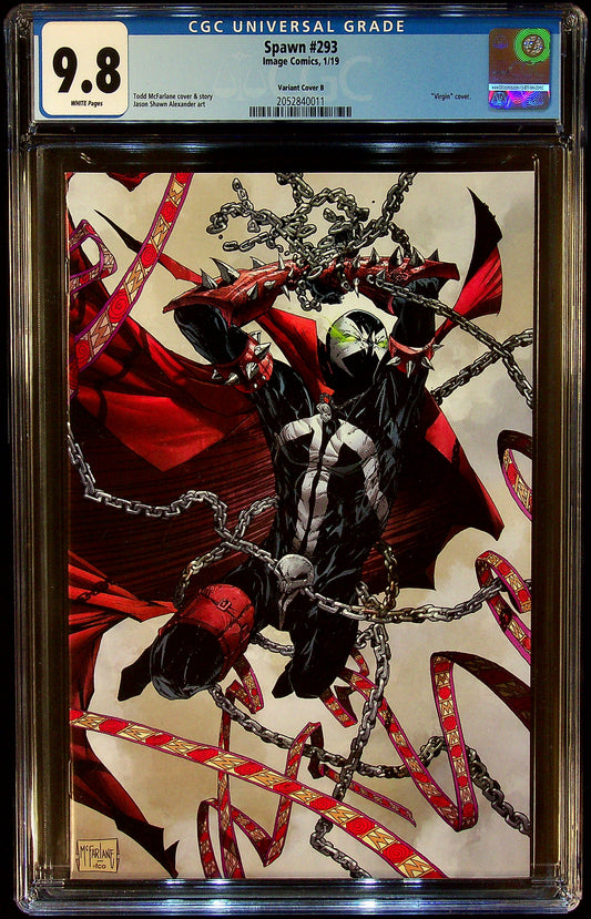 Spawn #293 CGC 9.8 Variant Cover B