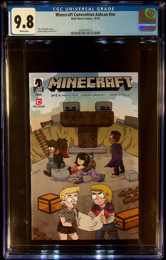 Minecraft Convention Ashcan #nn CGC 9.8