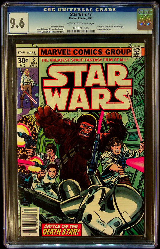 Star Wars #3 CGC 9.6