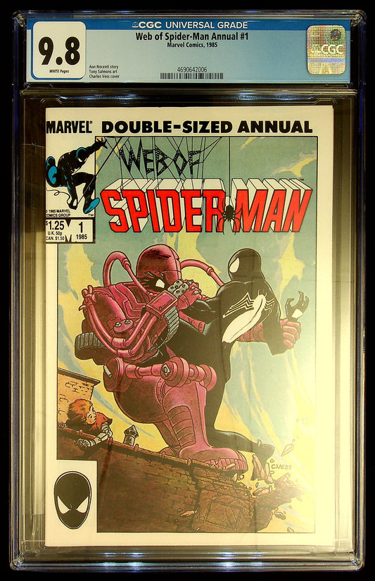 Web of Spider-man Annual #1 CGC 9.8