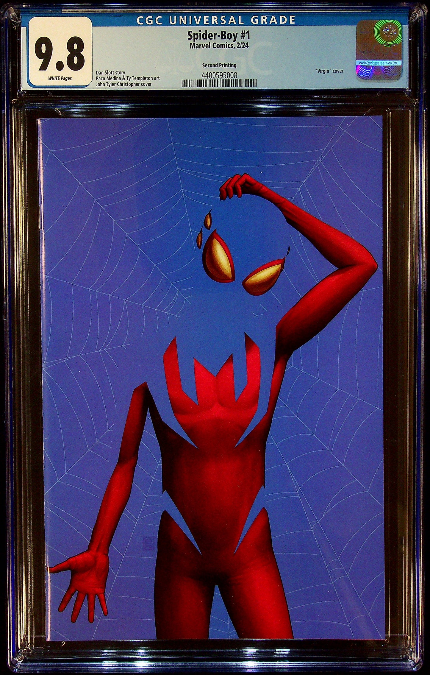 Spider-Boy #1 CGC 9.8 Second Print