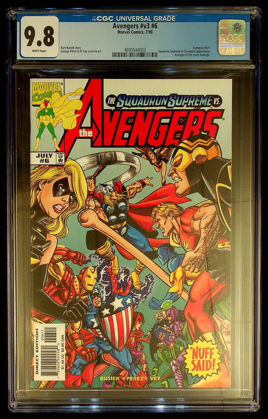 Avengers#v3 #6 CGC 9.8