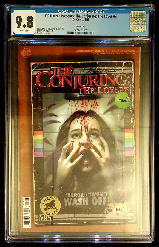 DC Horror Presents: The Conjuring: The Lover #2 CGC 9.8 Variant