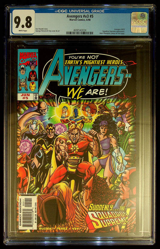 Avengers #v3 #5 CGC 9.8