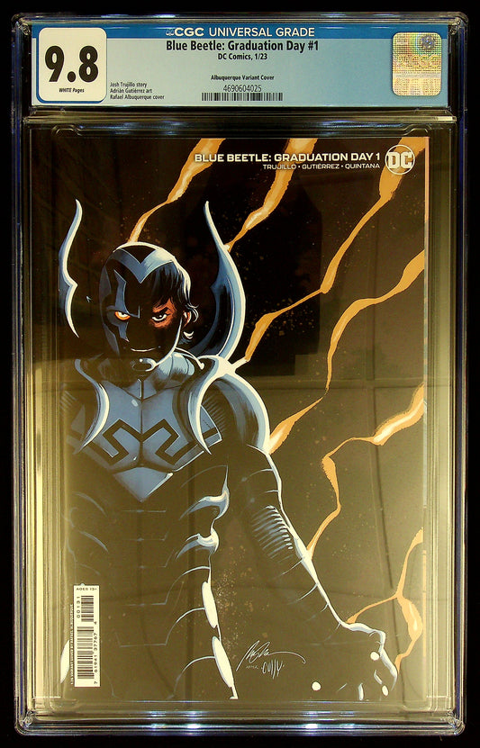 Blue Beetle Graduation Day #1 CGC 9.8 Albuqerque Variant