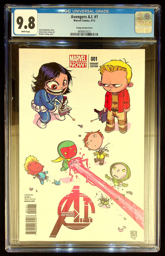 Avengers A.I. #1 CGC 9.8 Young Variant