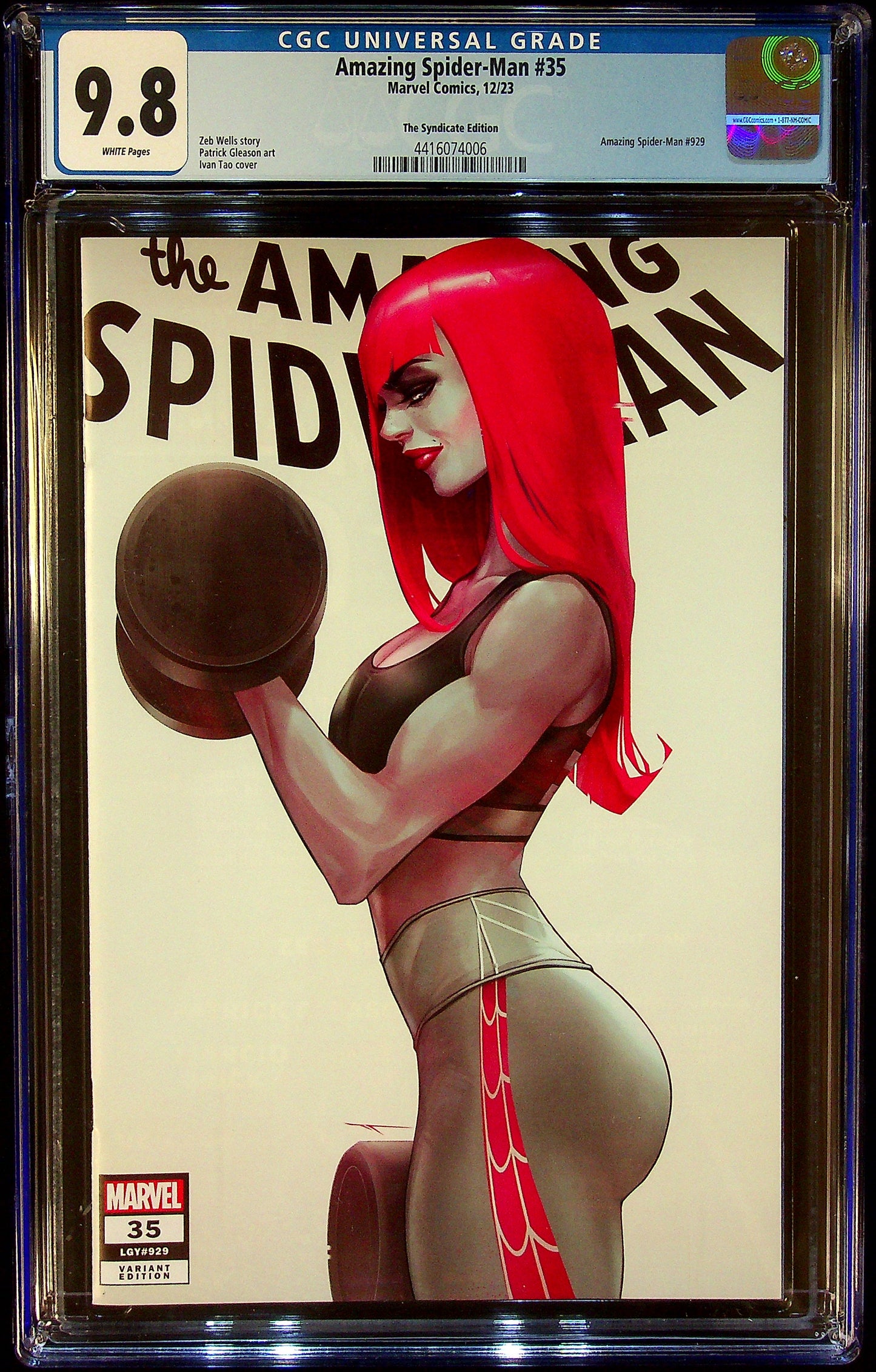 Amazing Spider-Man #35 CGC 9.8 The Syndicate Edition