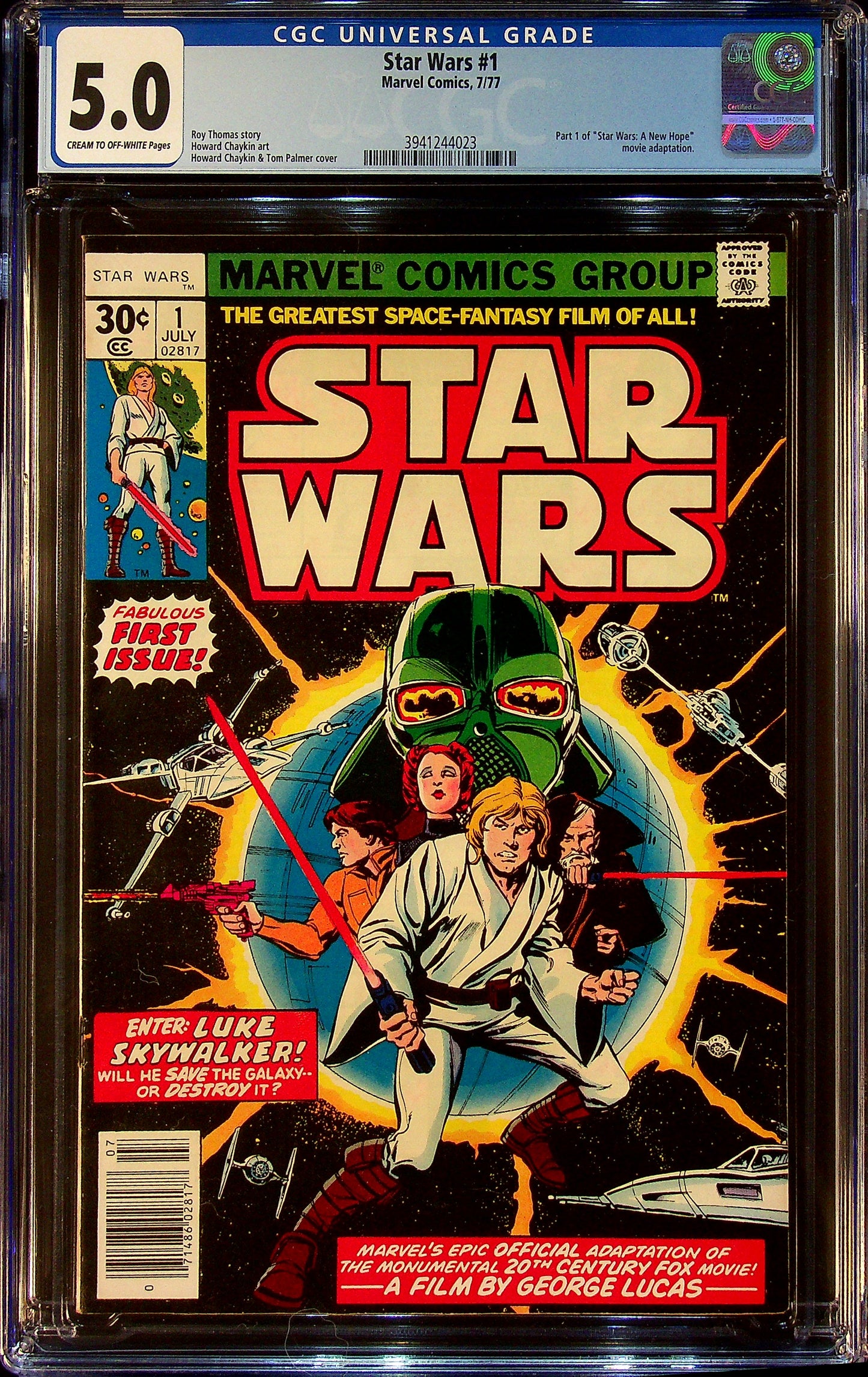 Star Wars #1 CGC 5.0
