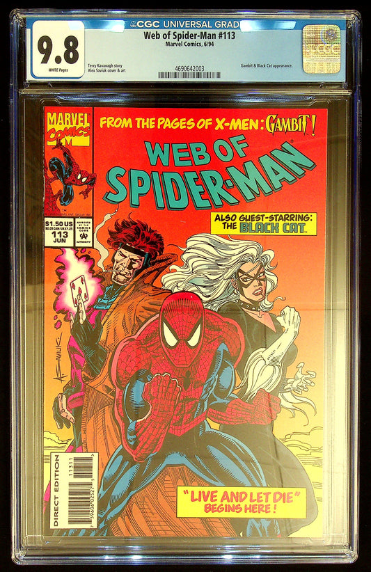 Web of Spider-Man #113 CGC 9.8
