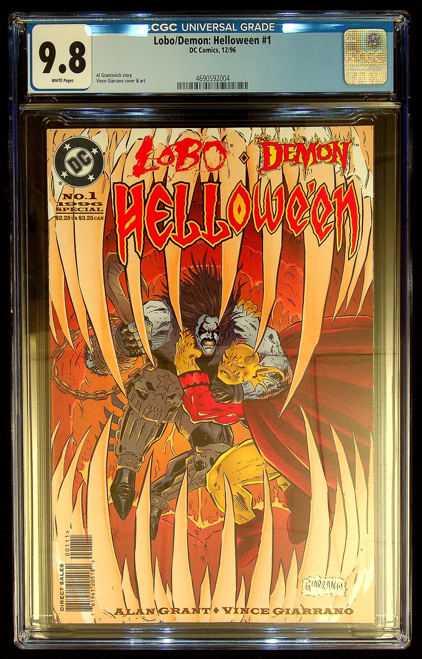 Lobo/Demon: Helloween #1 CGC 9.8 [NO.1 1996 Special]