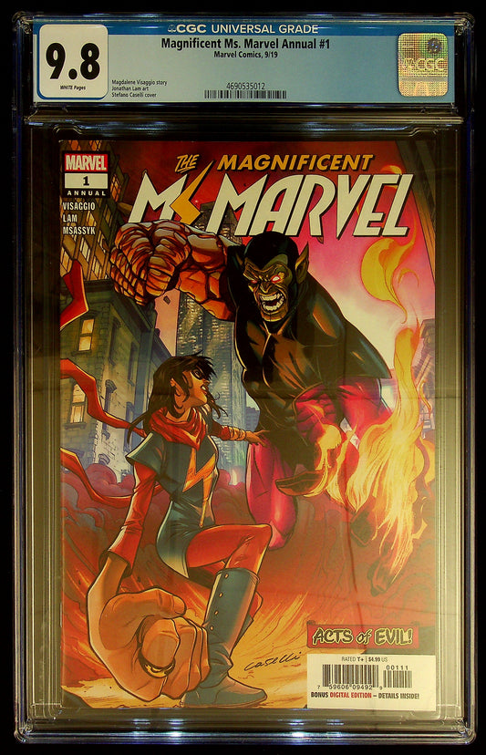 Magnificent Ms. Marvel Annual #1 CGC 9.8