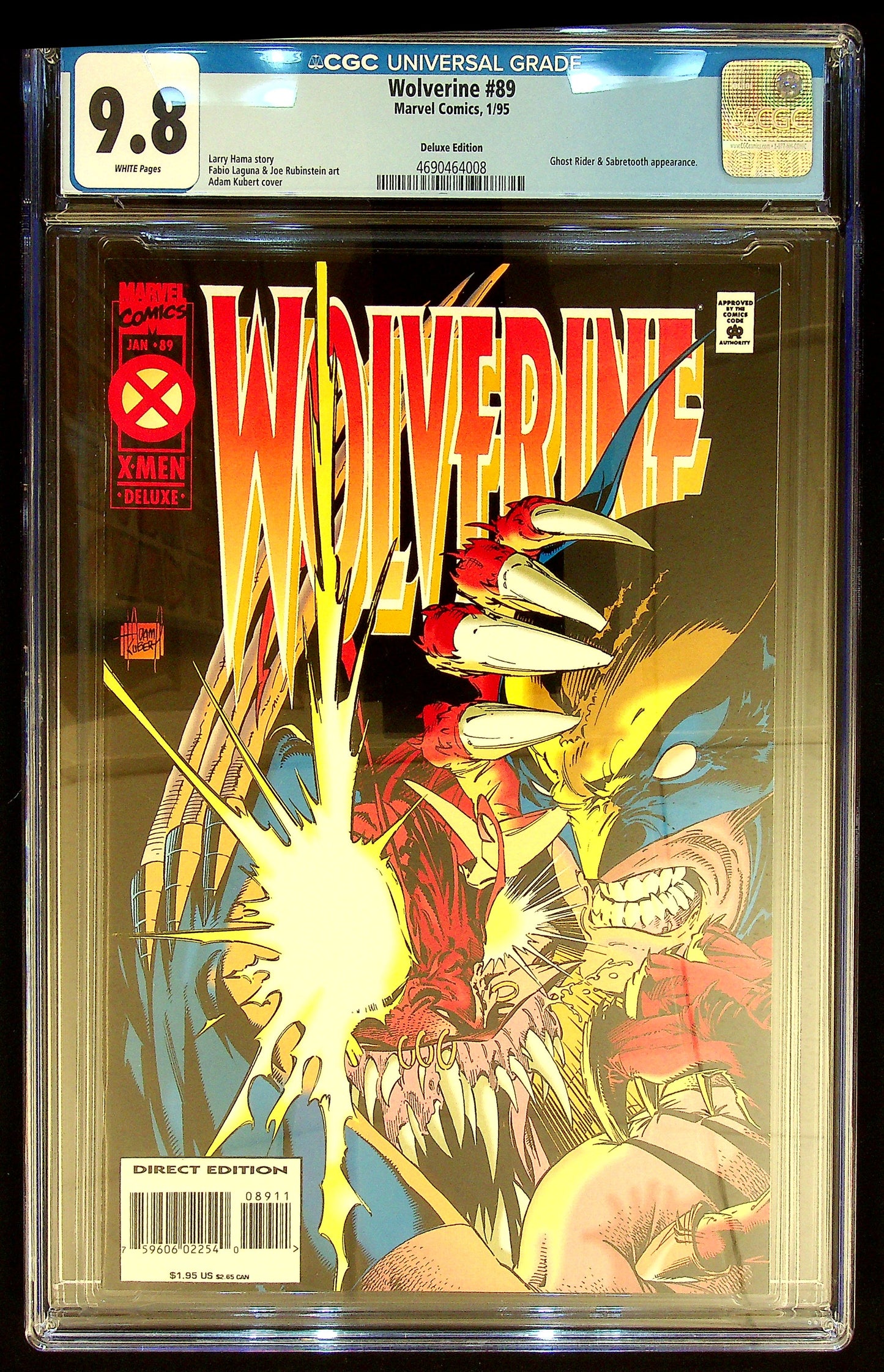 Wolverine #89 CGC 9.8