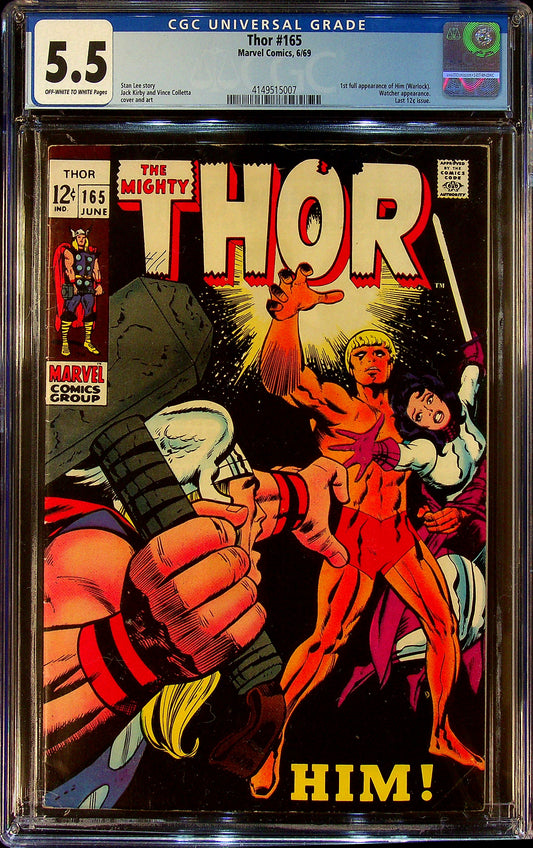 Thor #165 CGC 5.5