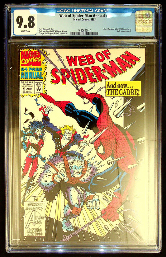 Web of Spider-Man Annual #9 CGC 9.8