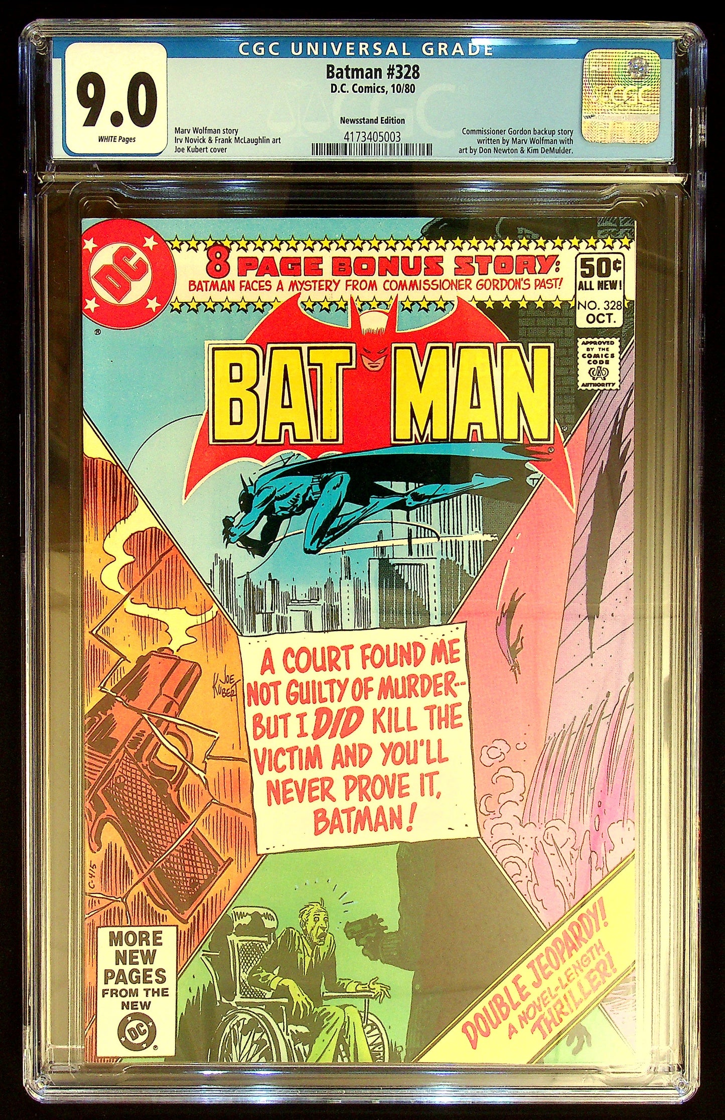 Batman #328 CGC 9.0 [Newsstand Edition]