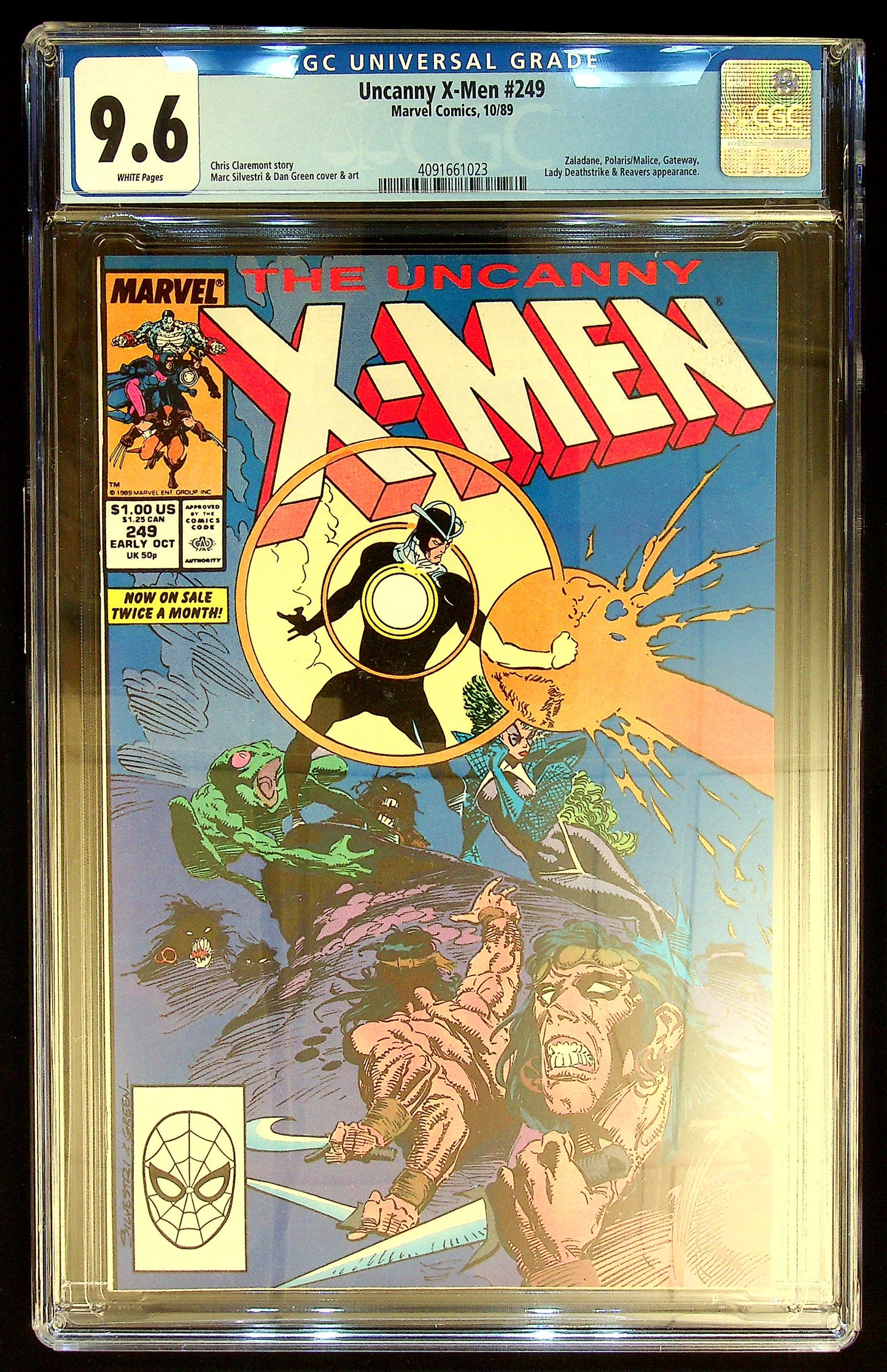 Uncanny X-Men #249 CGC 9.6