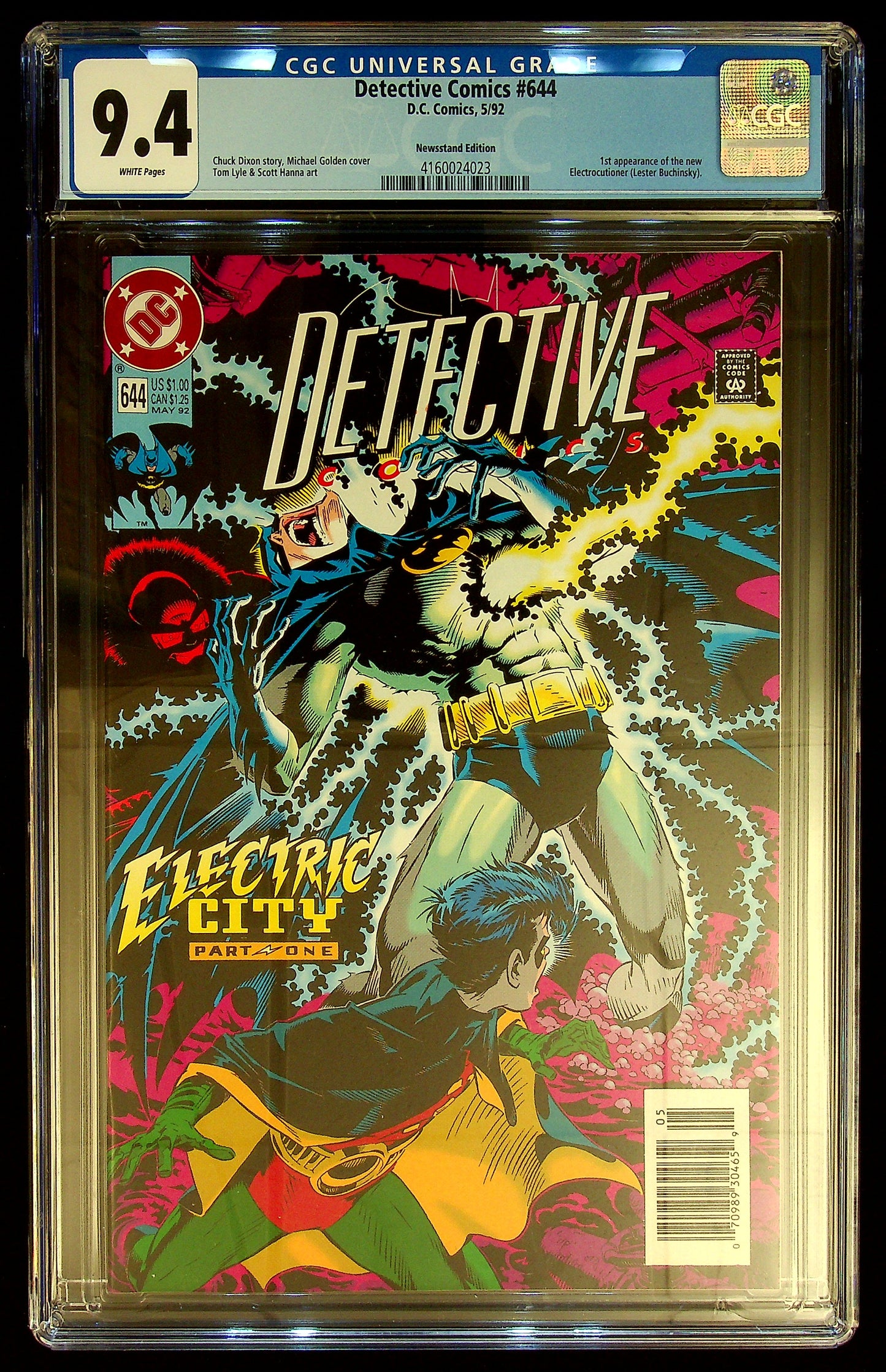 Detective Comics #644 CGC 9.4