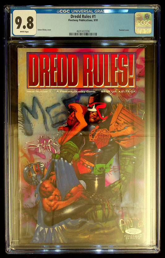Dredd Rules #1 CGC 9.8