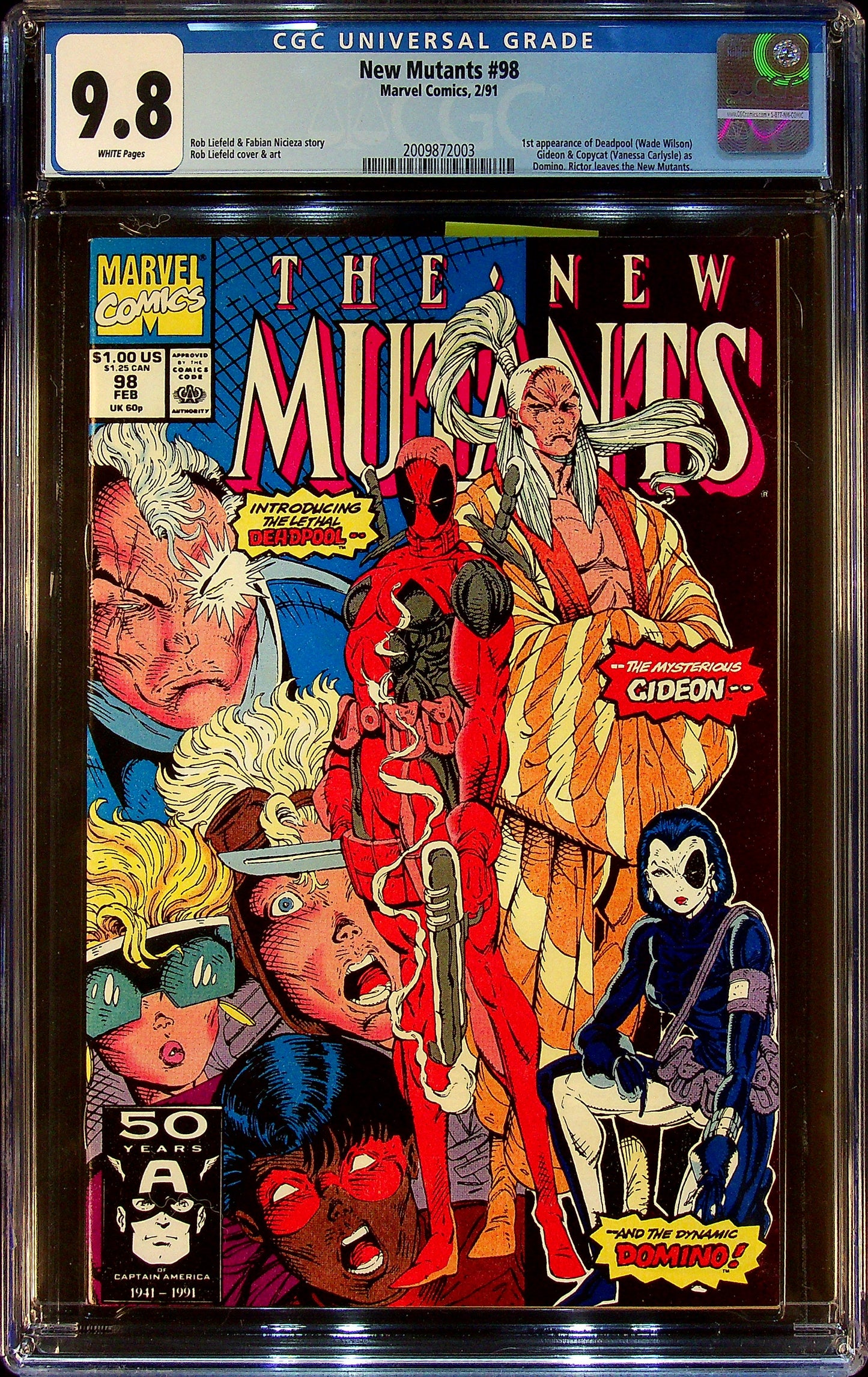 New Mutants #98 CGC 9.8