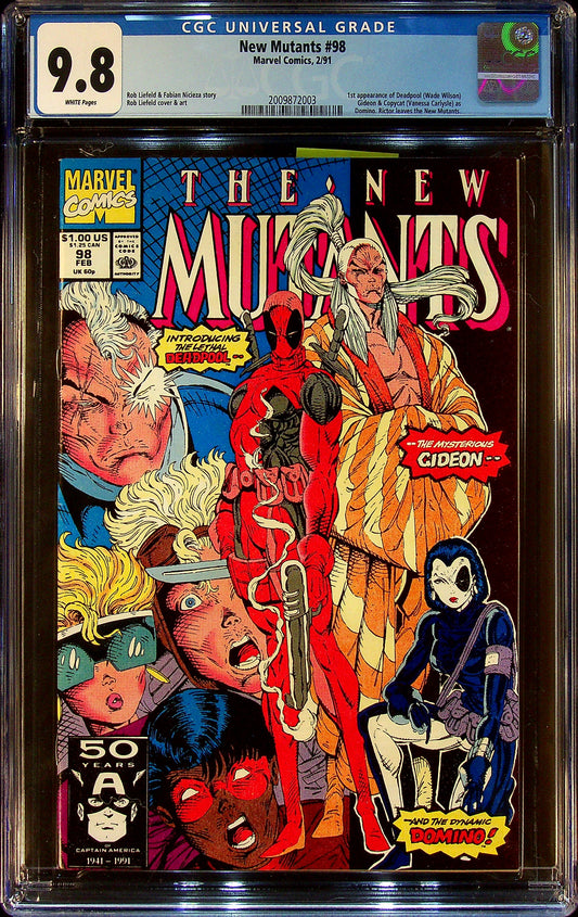 New Mutants #98 CGC 9.8