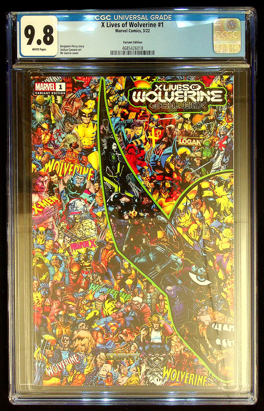 X Lives of Wolverine #1 CGC 9.8 [Variant Edition]