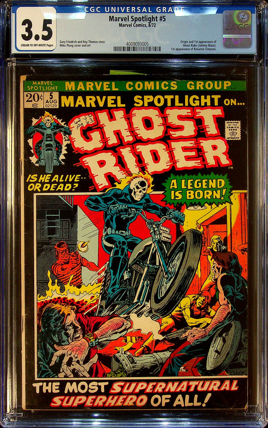 Marvel Spotlight #5 CGC 3.5