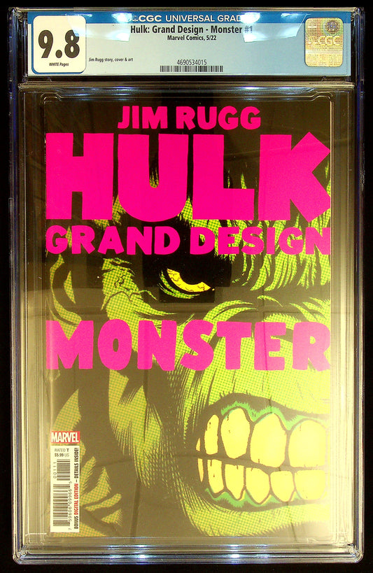 Hulk: Grand Design - Monster #1 CGC 9.8