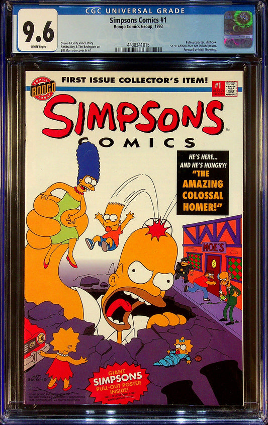 Simpsons Comics #1 CGC 9.6