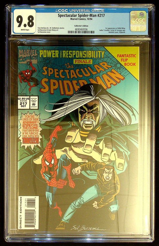 Spectacular Spider-Man #217 CGC 9.8 [Collector's Edition]