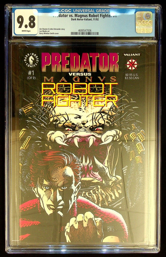 Predator vs. Magnus Robot Fighter #1 CGC 9.8