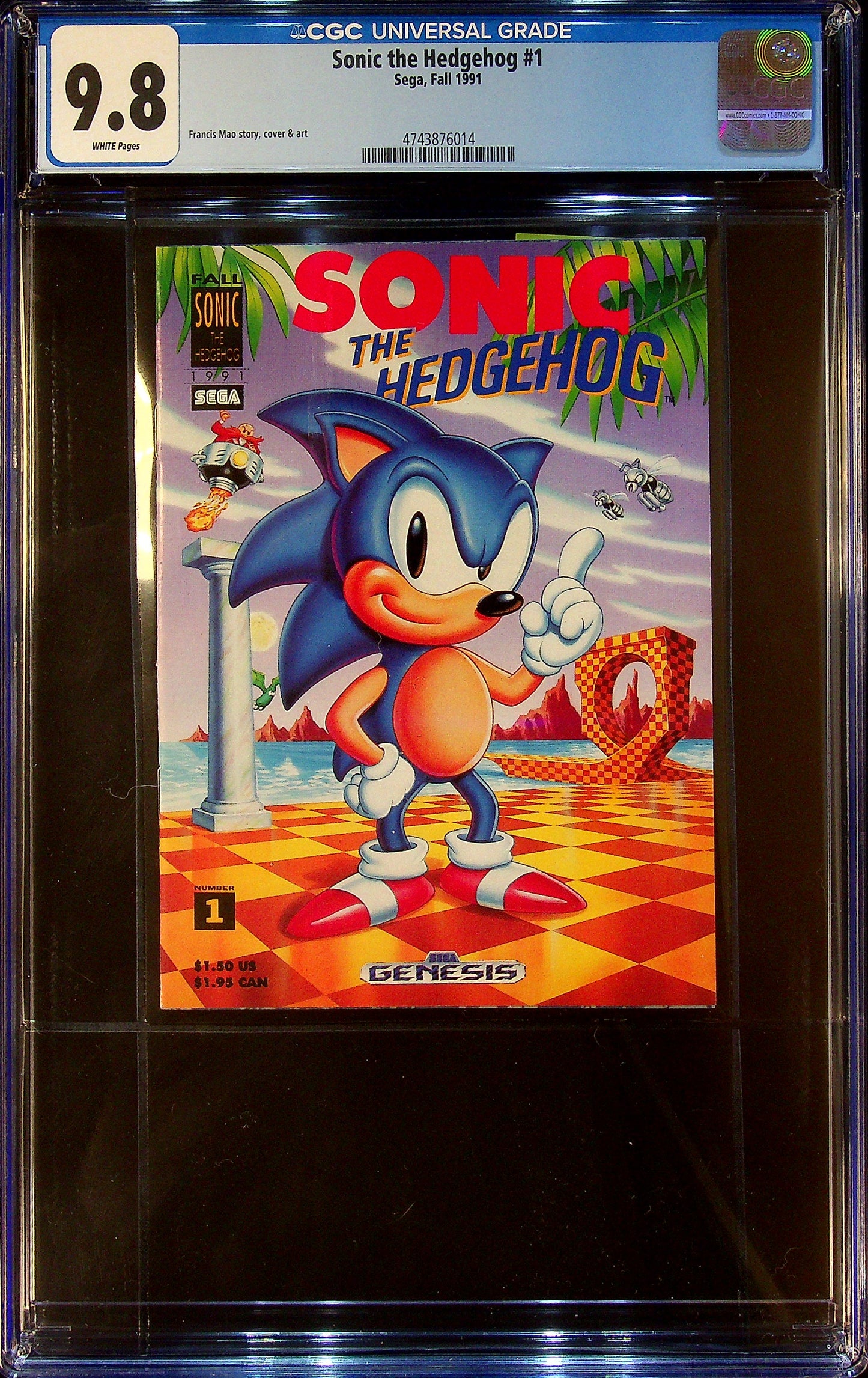 Sonic the Hedgehog #1 CGC 9.8