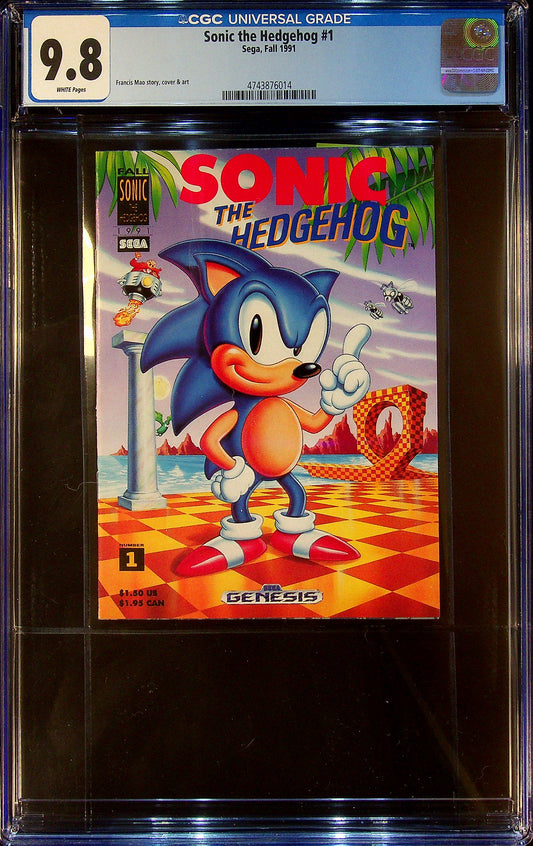 Sonic the Hedgehog #1 CGC 9.8