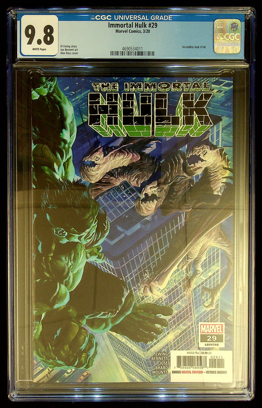 Immortal Hulk #29 CGC 9.8