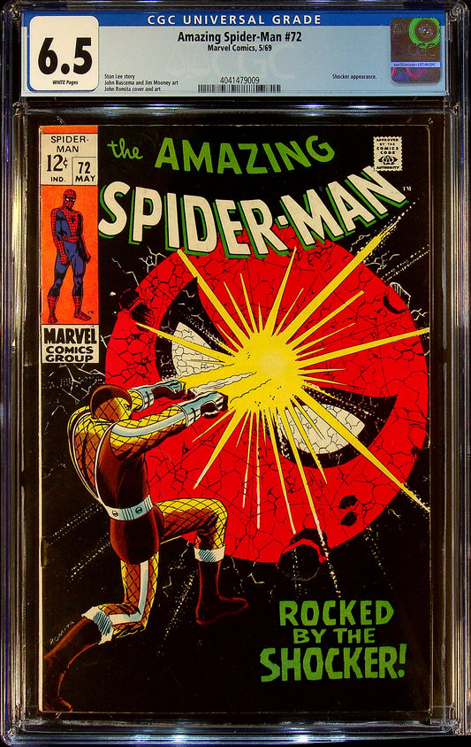 Amazing Spider-Man #72 CGC 6.5