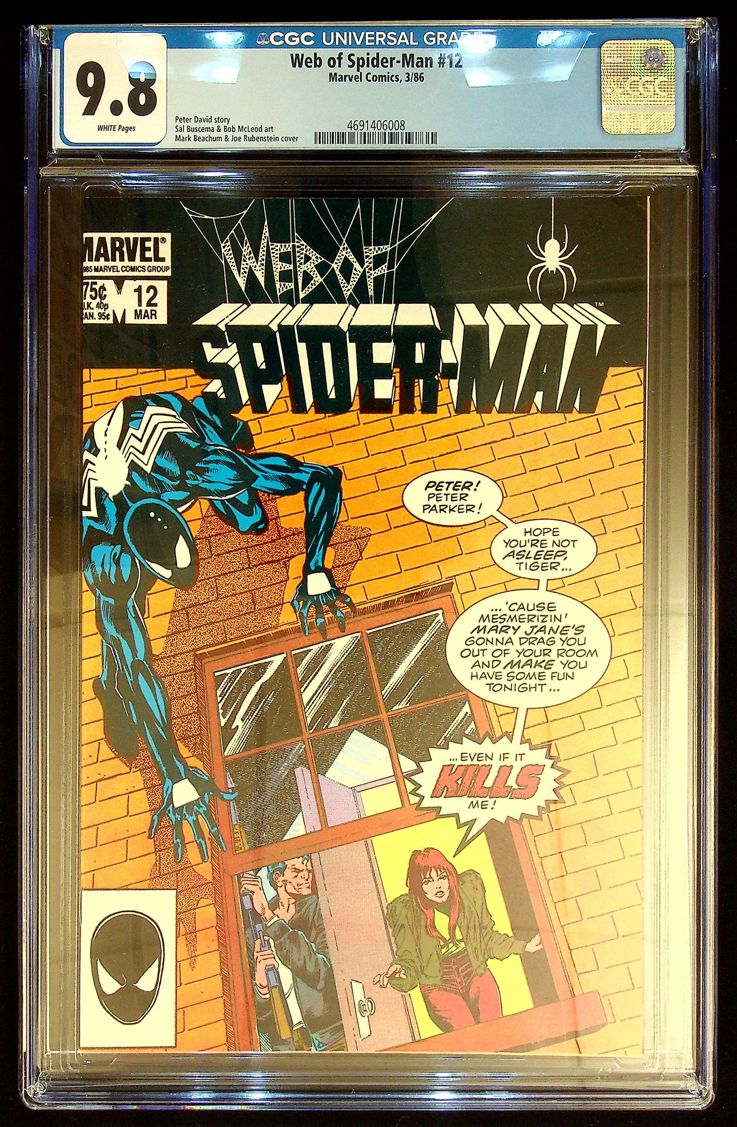 Web of Spider-Man #12 CGC 9.8
