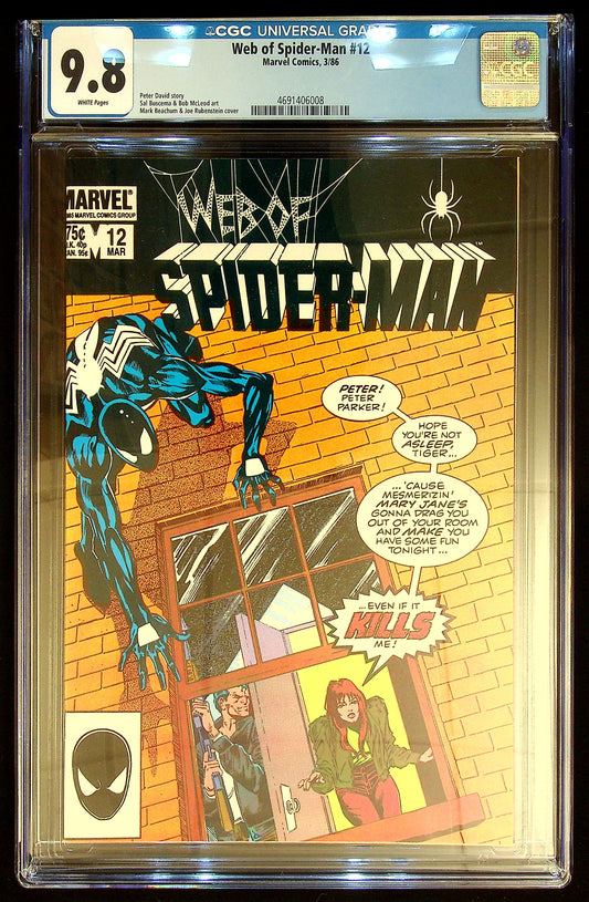 Web of Spider-Man #12 CGC 9.8