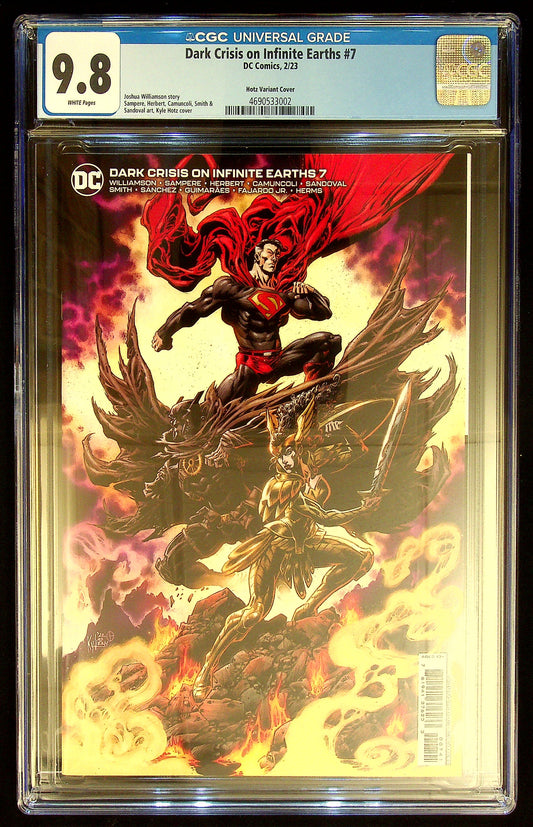Dark Crisis on Infinite Earths #7 CGC 9.8