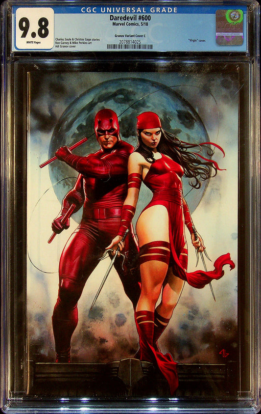 Daredevil #600 CGC 9.8 Granov Variant Cover C