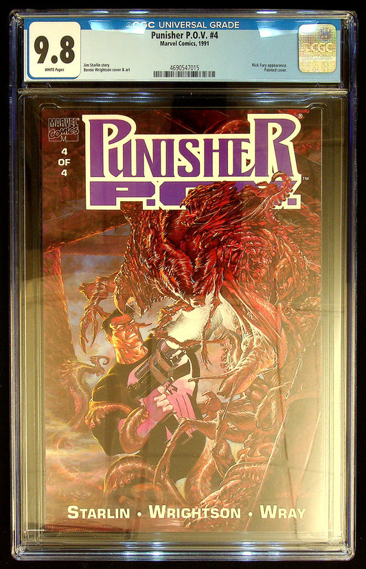 Punisher P. O. V. #4 CGC 9.8